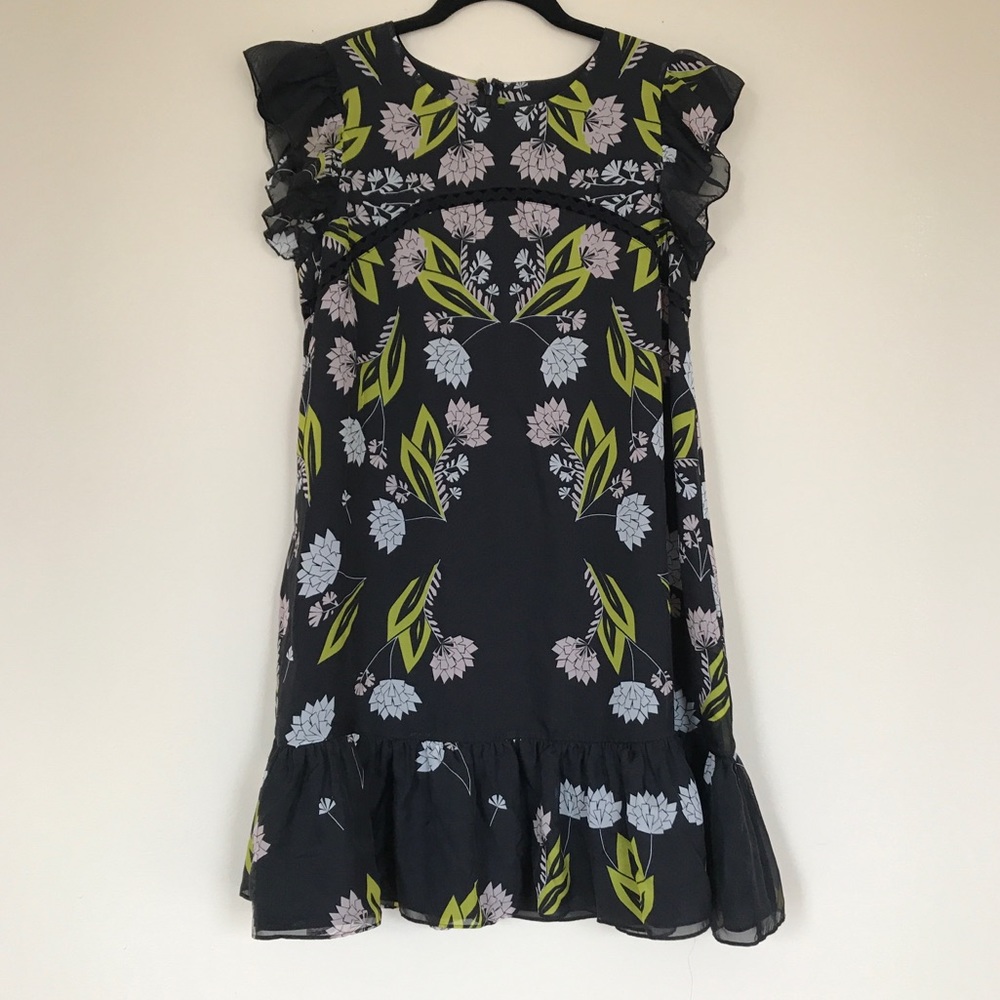 Cynthia Rowley Floral Babydoll Dress